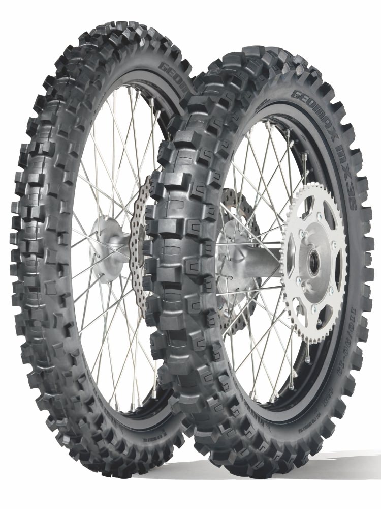 DUNLOP TT GeoMax MX53 F 70/100 R19 42M // DOT 2022.